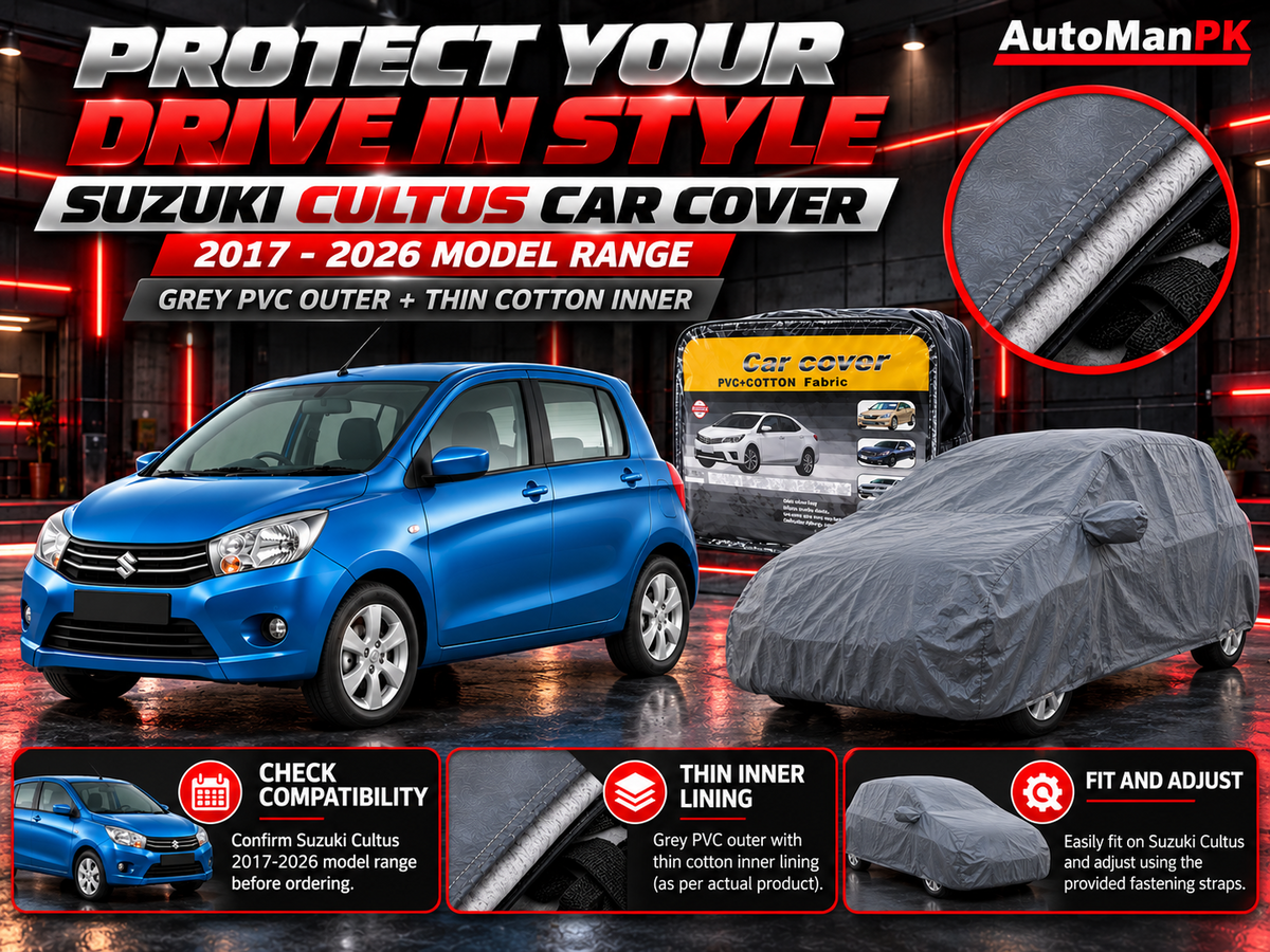 Suzuki Cultus 2017–2026 car cover protection and fitment guide