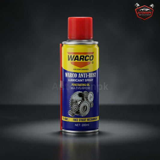 Warco Anti-Rust Lubricant Spray 200ml – Ultimate Rust Protection for Metal | AutoManPK