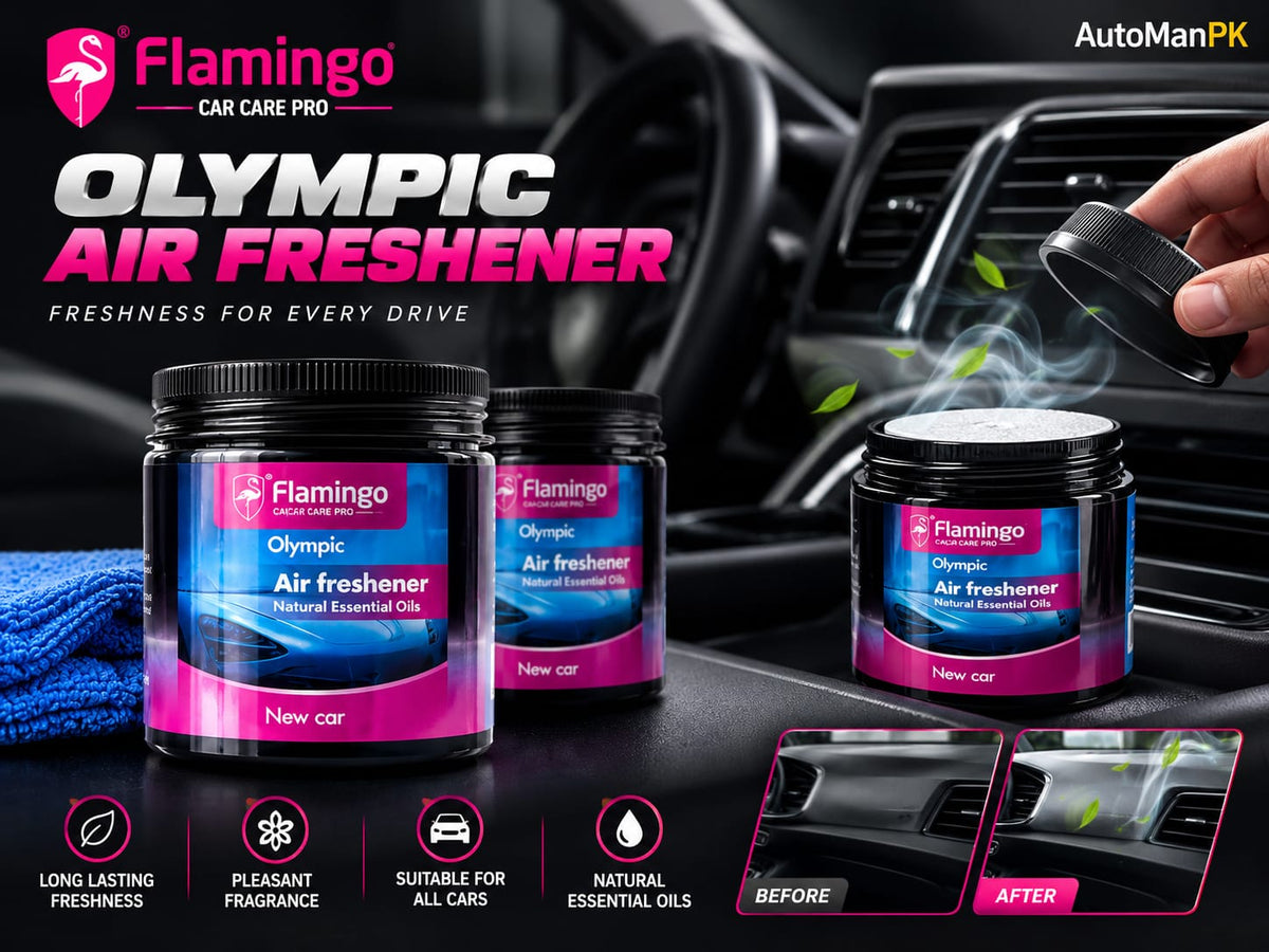 Flamingo New Car Air Freshener vehicle cabin fragrance