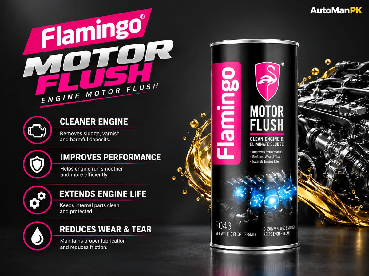 Flamingo Motor Flush 443ml F048 engine oil flush