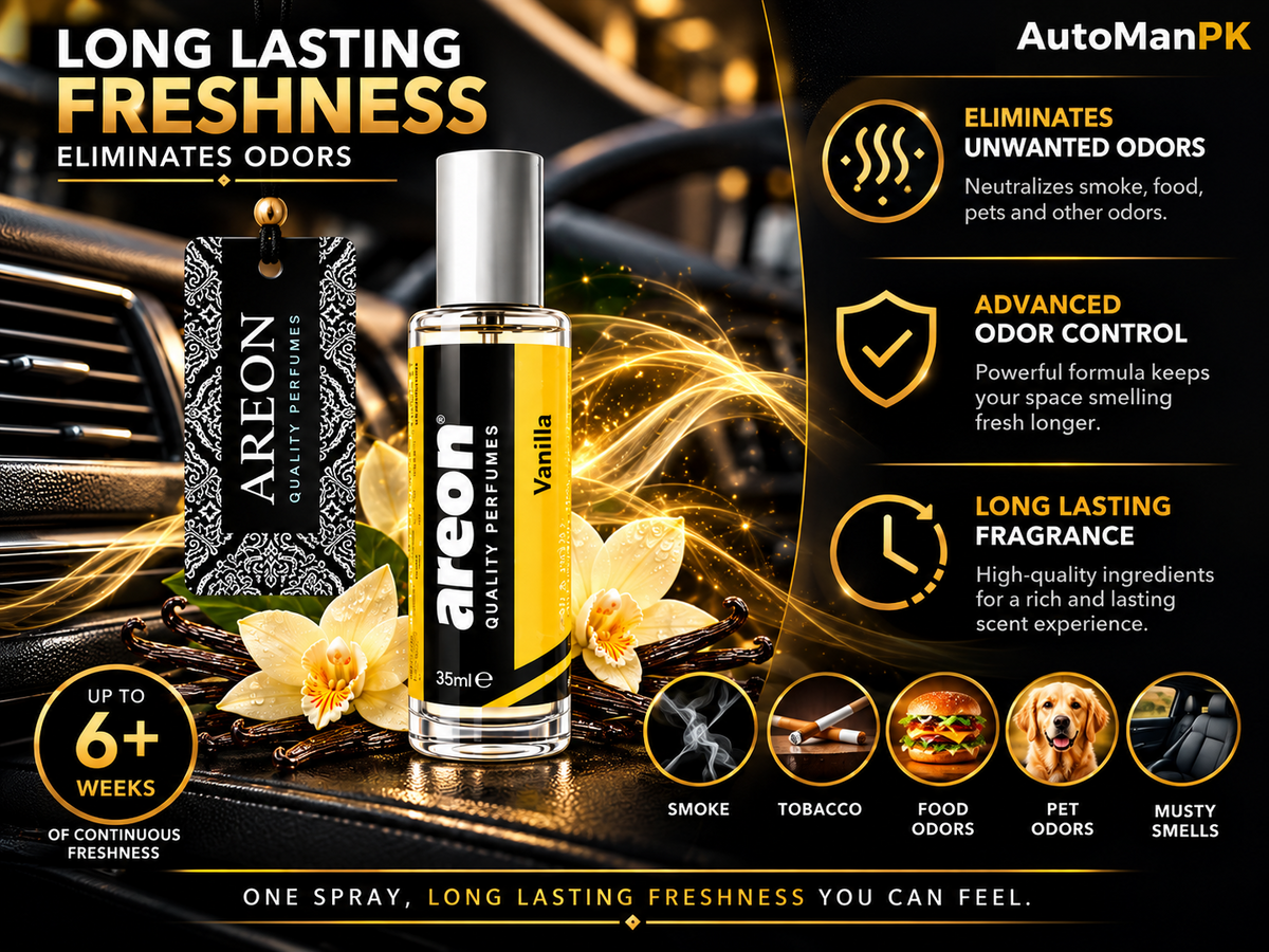 AREON Vanilla 35ml Car Fragrance Spray