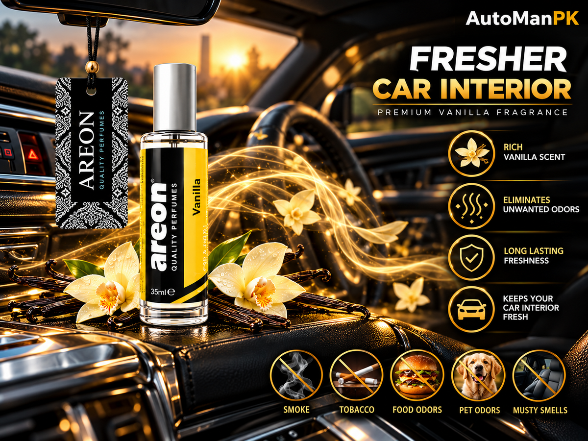 AREON Vanilla 35ml Car Air Freshener Premium Fragrance