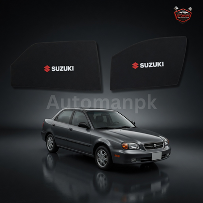 Suzuki Baleno Sun Shades – Variable, Fixed & Flexible | UV Protection & Heat Block