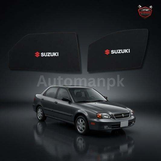 Suzuki Baleno Sun Shades – Variable, Fixed & Flexible | UV Protection & Heat Block