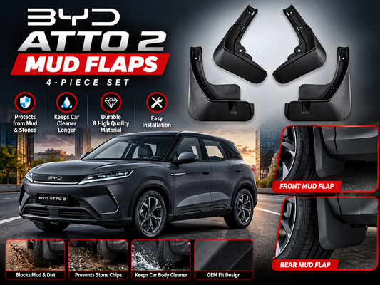 BYD Atto 2 Mud Flaps – 4-Piece Set