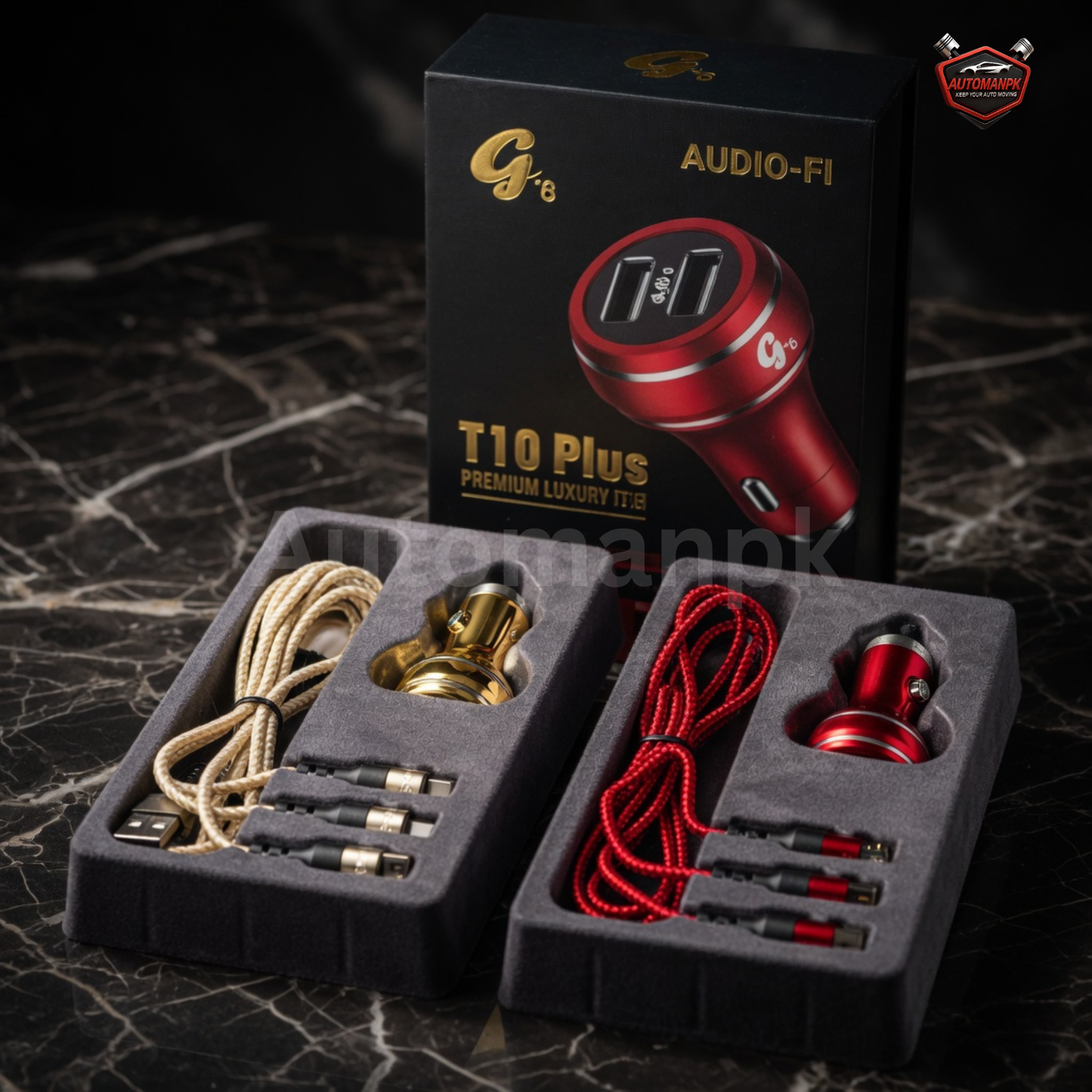 Car Mobile Charger Super Fast Price in Pakistan – Fast Charging Interior Accessory | AutoManPK