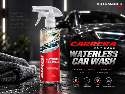 Carrera Waterless Car Wash 500ml waterless car cleaner in Pakistan