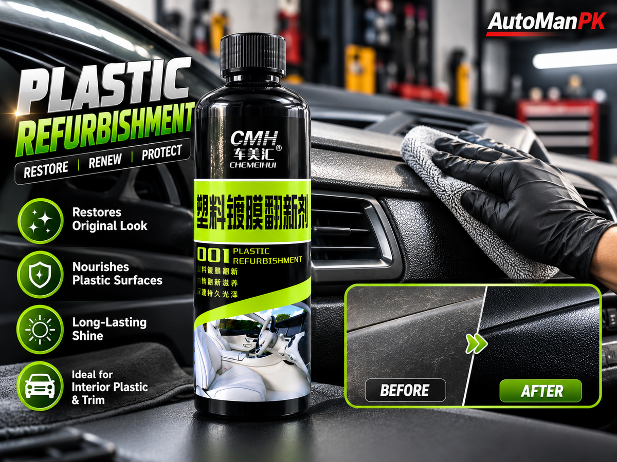 CMH Plastic Restorer 250ml for car dashboard and interior trim