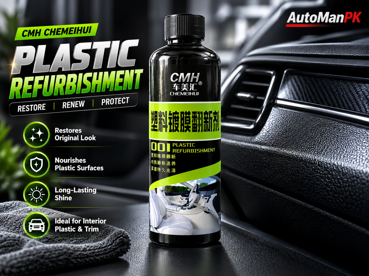 CMH Plastic Restorer 250ml premium car dashboard plastic care