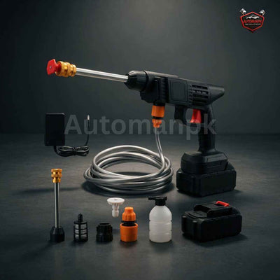 Cordless Pressure Washer 48V – Pressure & Foam Spray Nozzle | Rechargeable Battery