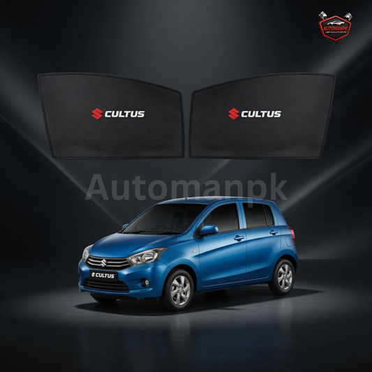 Suzuki Cultus Sun Shade for 4 Windows – fixed & Flexible (2017-2026)