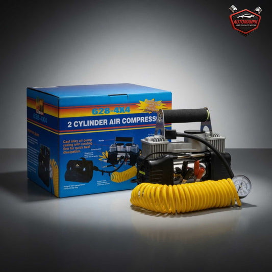 Camel Tire Inflator | Double Cylinder Air Compressor – AutoManPK Pakistan