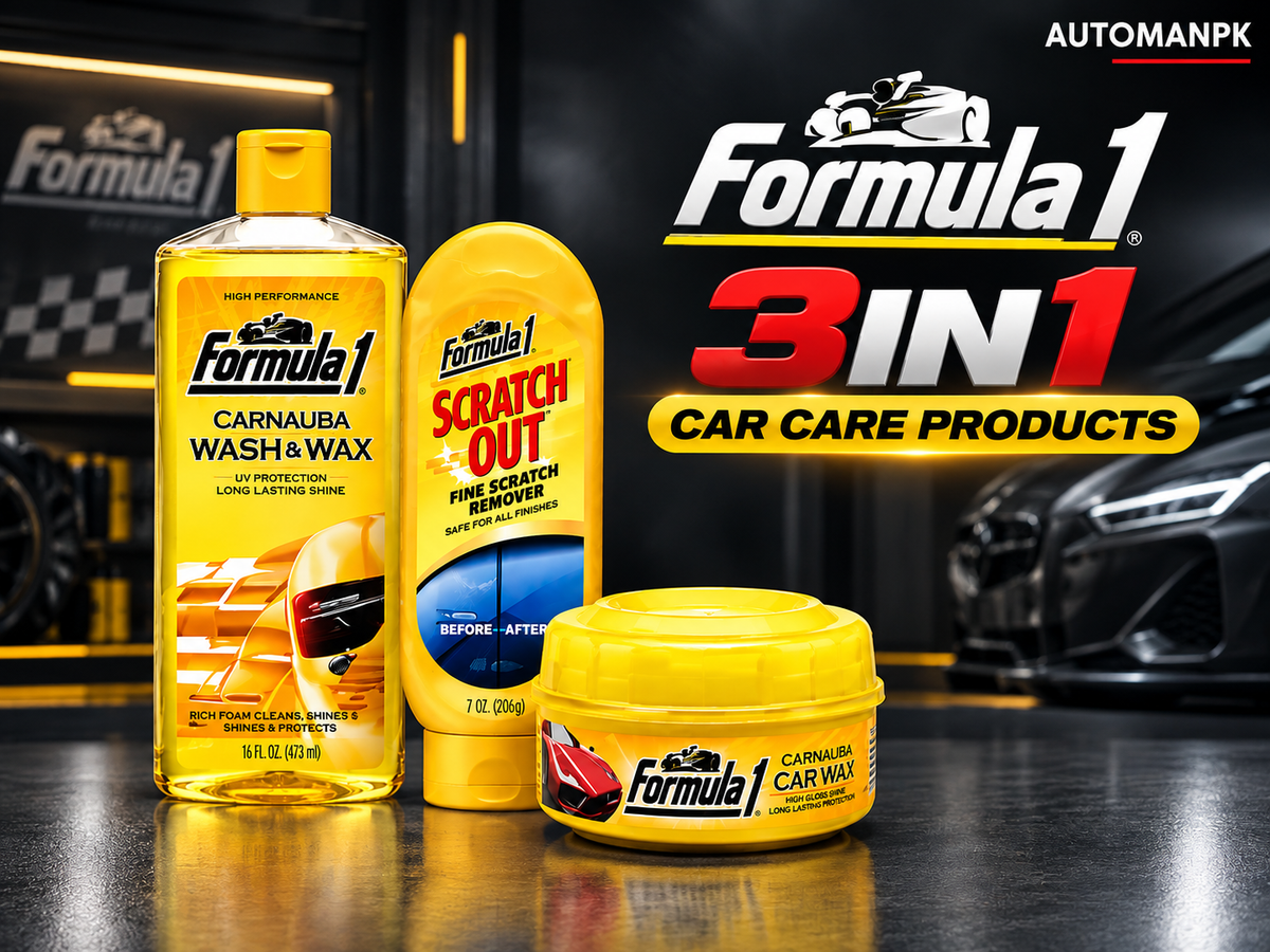 Formula 1 Car Care Kit wax Scratch Out and Protectant