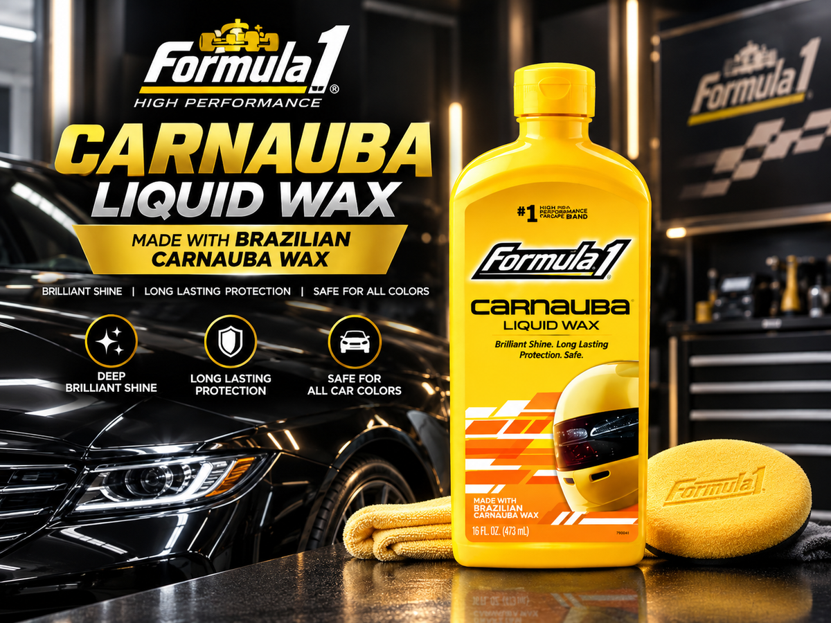 Formula 1 Carnauba Wax Liquid 473ml liquid car wax