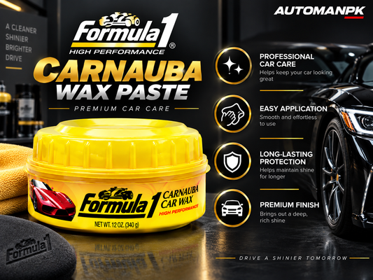 Formula 1 Carnauba Wax Paste 12oz car wax