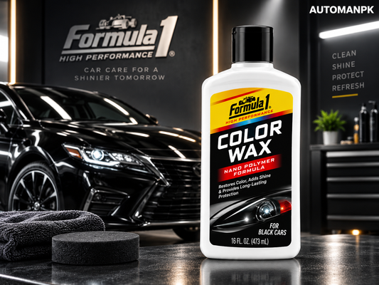Formula 1 Color Wax for Black Cars 473ml black car wax