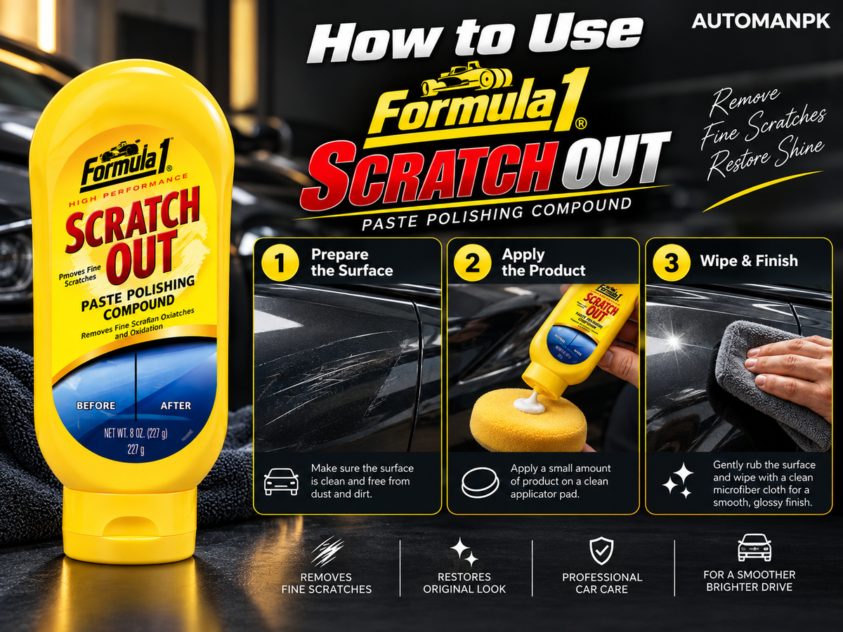 Formula 1 Scratch Out 227g car paint scratch care