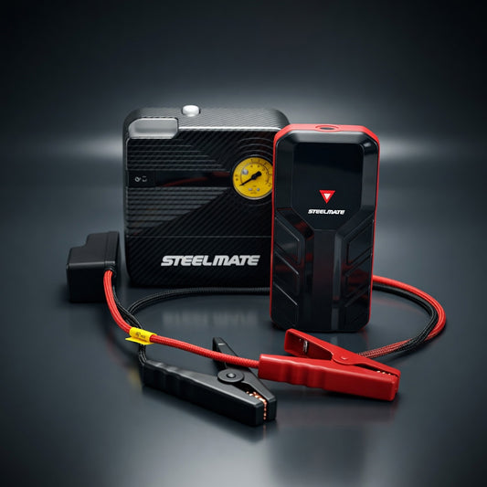Steel Mate Jump Starter Air Compressor Price in Pakistan | 8800mAh