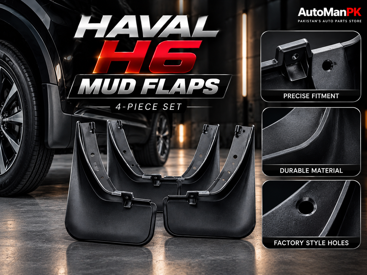 Haval H6 mud flaps features 4 piece set