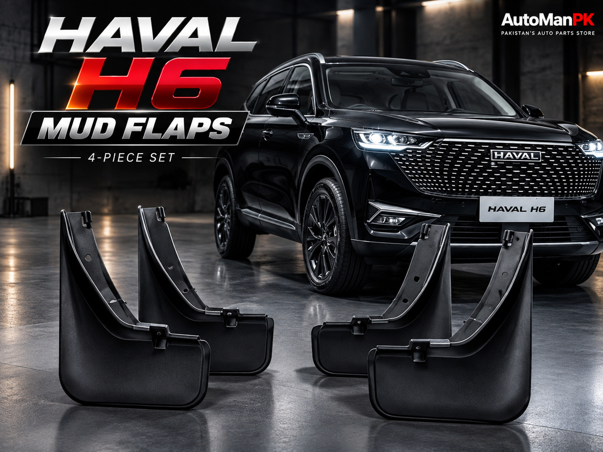 Haval H6 mud flaps 4 piece set premium hero