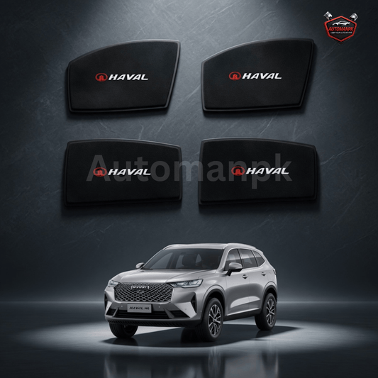 Haval H6 Window Sun Shades | 4 Doors | Fixed & Flexible