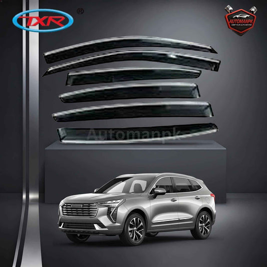 Haval TXR Air Press Sun Visor / Door Visor – Wind Deflector (Set of 6)