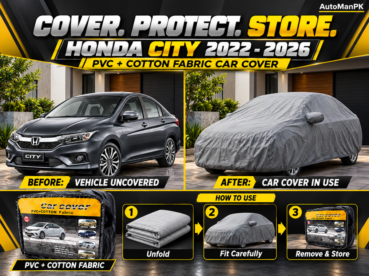 Honda City 2022–2026 car cover before and after and usage guide