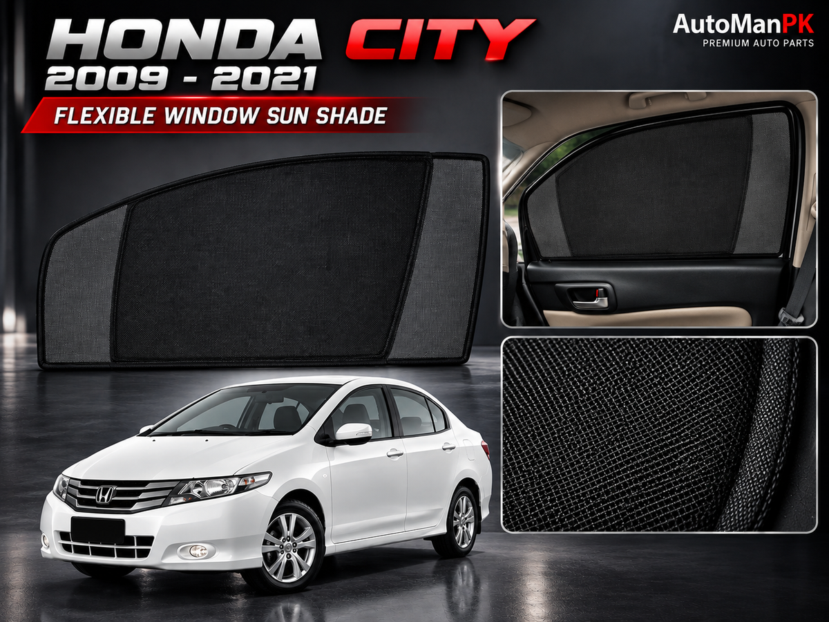Honda City 2009-2021 flexible window sun shade 4-door