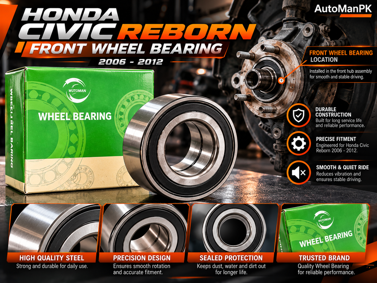 Honda Civic Reborn front wheel bearing DAC 4378 features AutoManPK