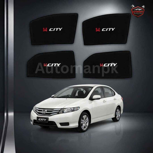 Window Sun Shades for Honda City 2009-2023 – 4 Door Custom Fit