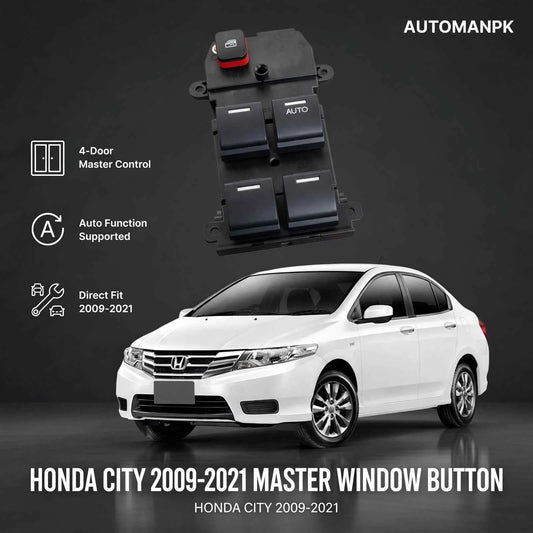 Honda City 2009-2021 Window Master Button – Driver Side