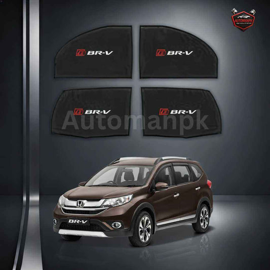 Window Sun Shades for Honda BR-V – Fixed & Flexible 4 Door