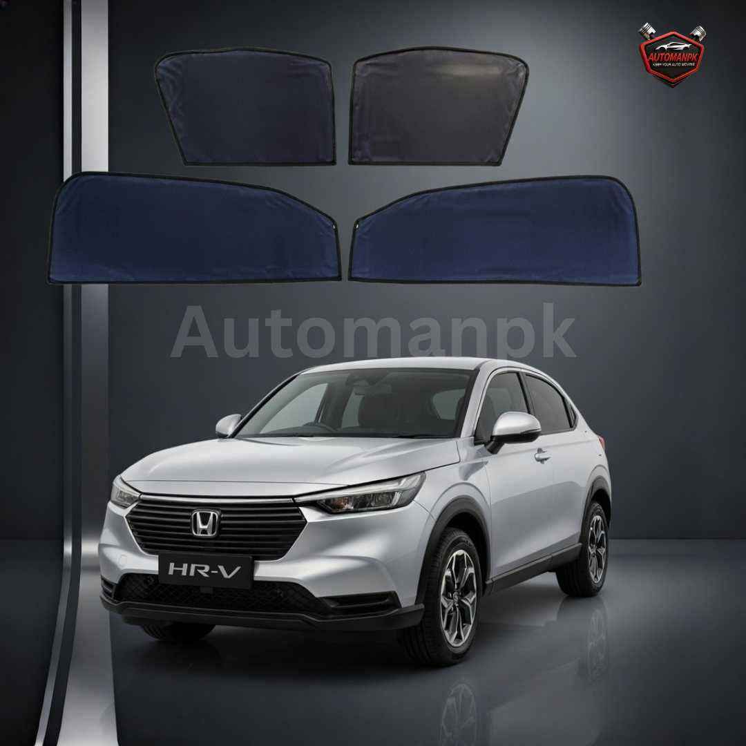 Window Sun Shades for Honda HR-V – Fixed & Flexible 4 Door