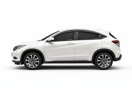 Custom fit window sun shades for Honda Vezel 4 door Fixed and Flexible variants UV heat protection AutomanPK Pakistan