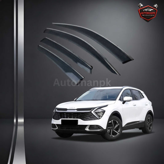 Kia Sportage New TXR Air Press Sun Visor / Door Visor – Wind Deflector (Set of 4)