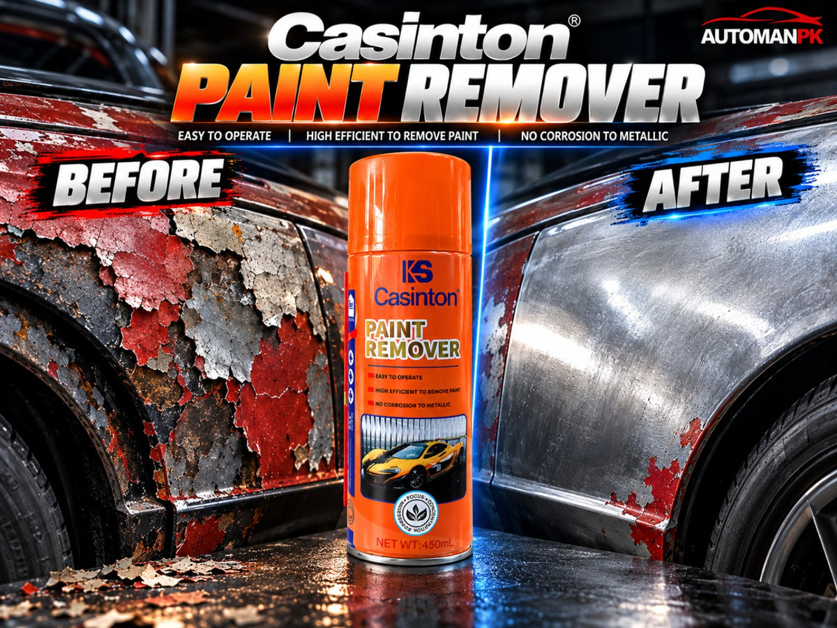 KS Casinton Paint Remover 450ml before and after old paint removal
