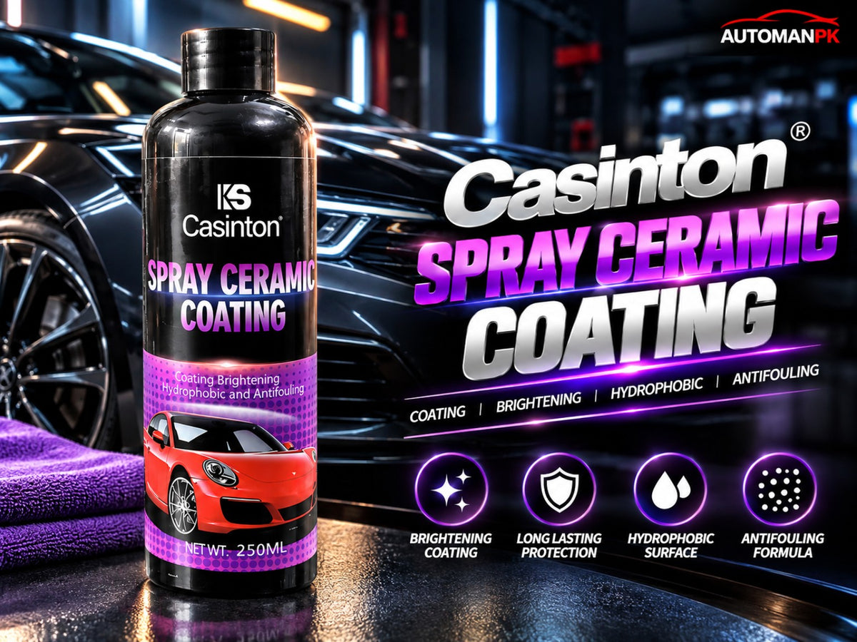 KS Casinton Spray Ceramic Coating 250ml for car paint protection and shine