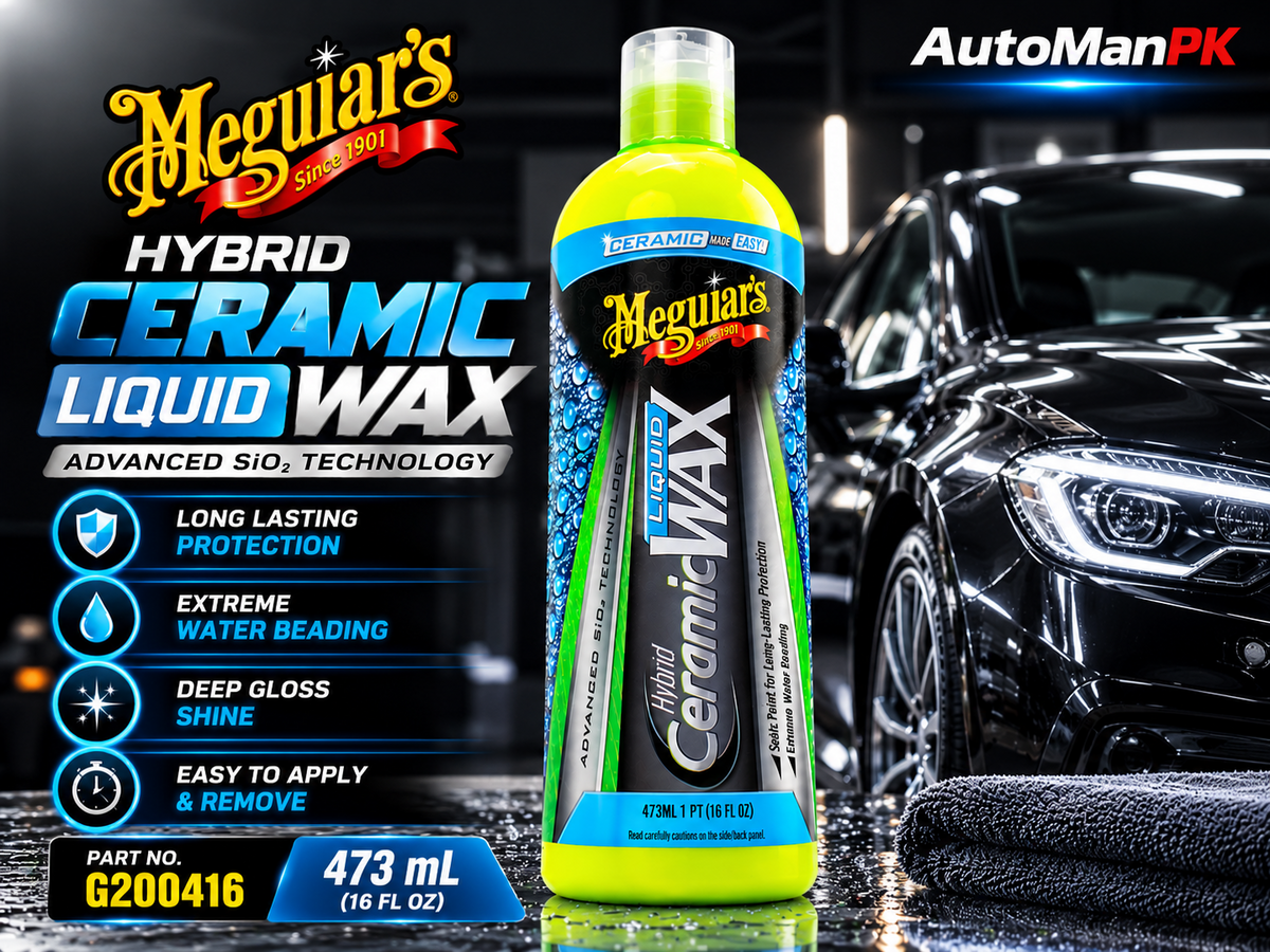 Meguiar's Hybrid Ceramic Liquid Wax G200416 473ml SiO2 car wax