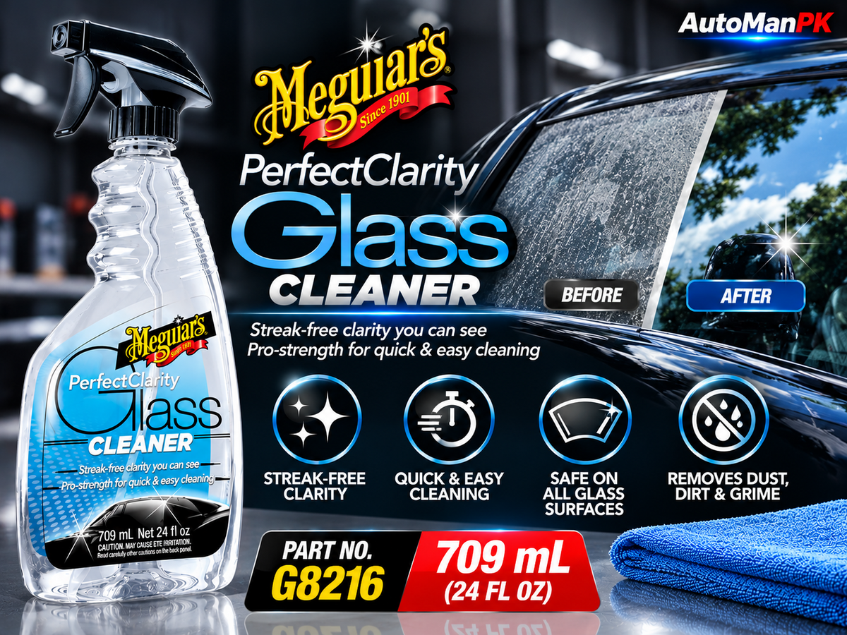 Meguiar's Perfect Clarity Glass Cleaner G8216 709ml automotive glass cleaner spray