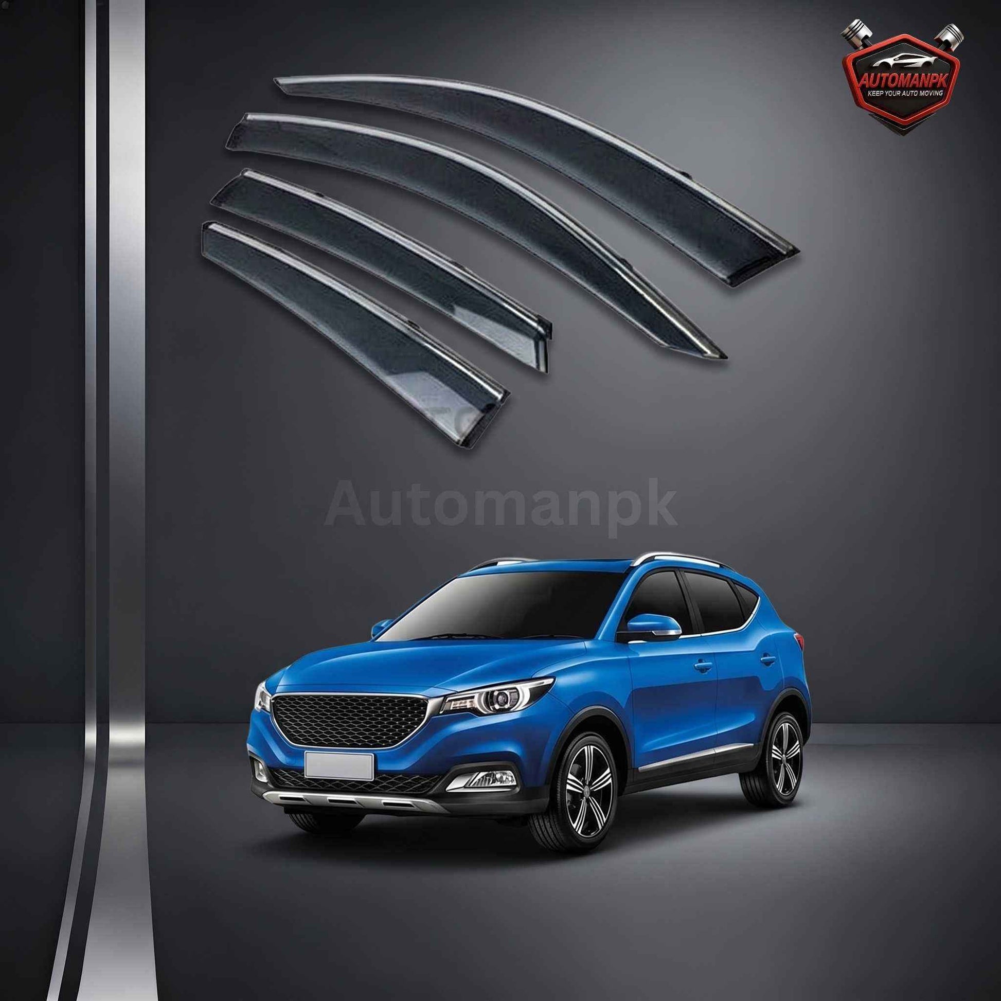 MG ZS Air Press Sun Visor / Door Visor – Wind Deflector (Set of 4)