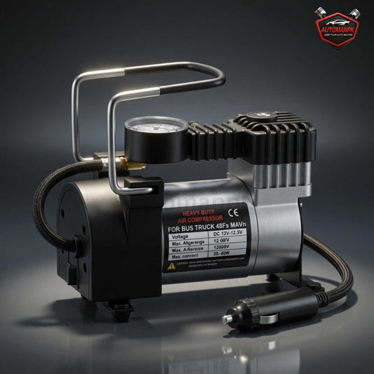 Single Cylinder Air Compressor for Cars 12V – AutomanPK