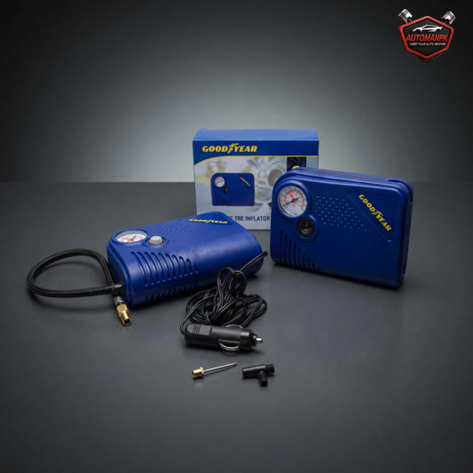 Goodyear Mini Tire Inflator 12V – Compact & Portable Car Air Pump in Pakistan