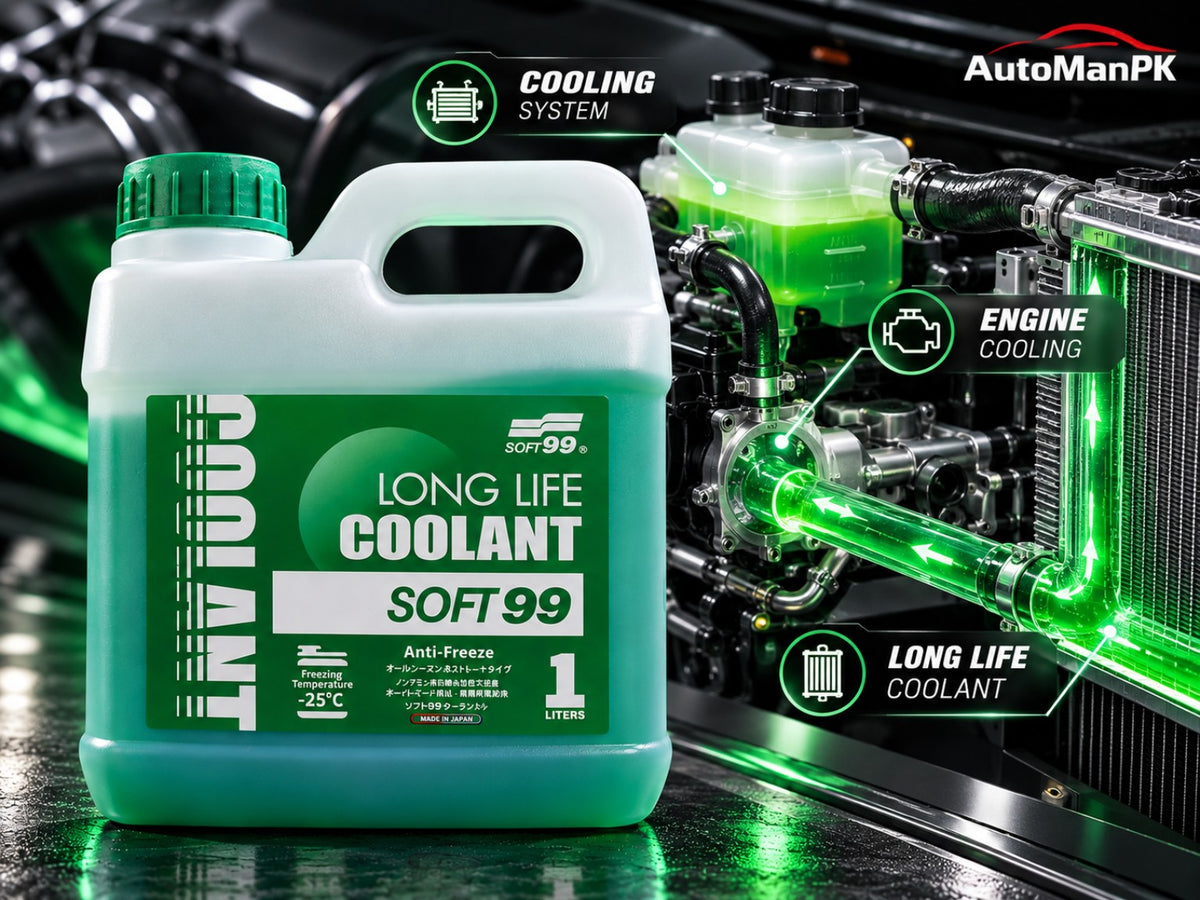 Soft99 Green Long Life Coolant cooling system