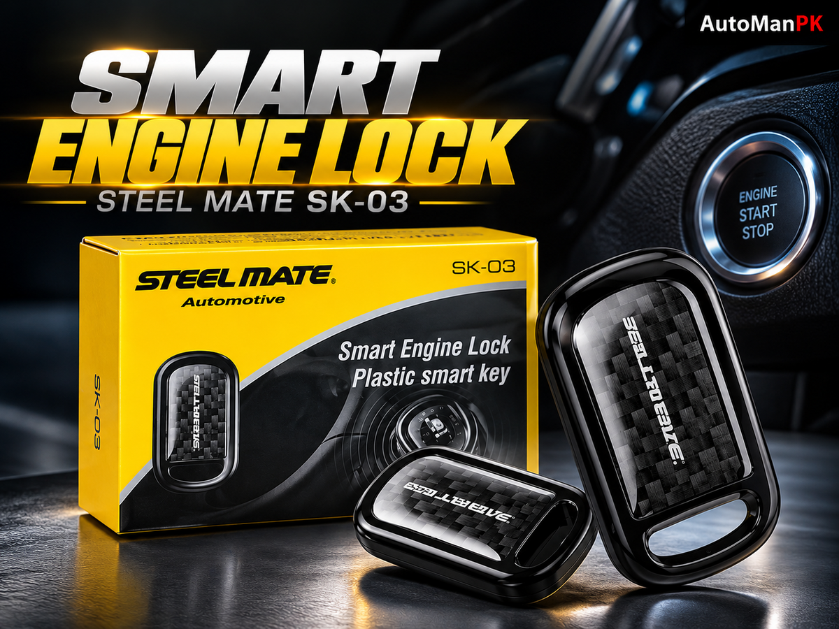 Steel Mate SK-03 Smart Engine Lock Smart Key Anti-Theft Pakistan