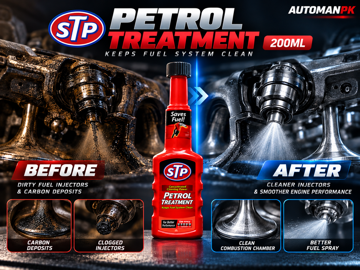 STP Petrol Treatment 200ml EN34C fuel system maintenance comparison