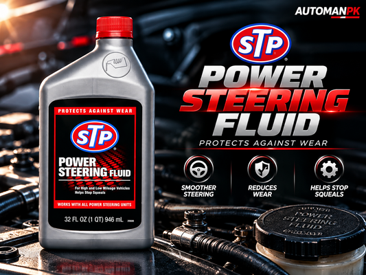 STP Power Steering Fluid 946ml 1 quart car steering fluid