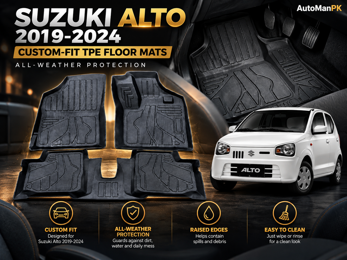 Suzuki Alto 660cc soft TPE floor mats made in China