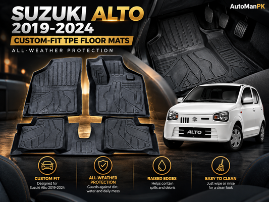 Suzuki Alto 660cc 2017-2026 Soft TPE Floor Mats