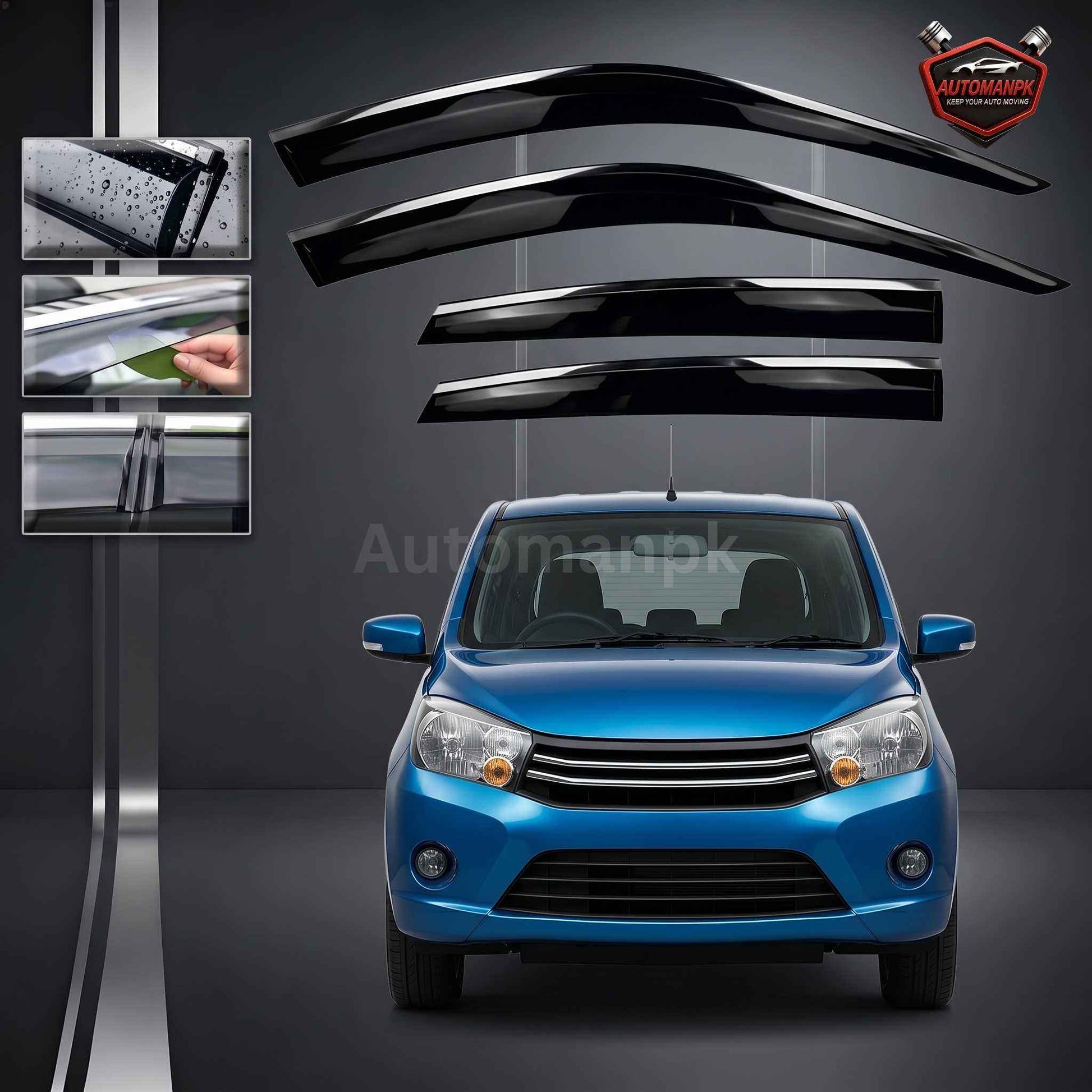 Suzuki Cultus 2017-2026 Air Press Sun Visor / Door Visor – Wind Deflector (Set of 4)