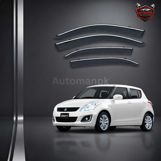 Suzuki Swift Air Press Sun Visor / Door Visor – Wind Deflector (Set of 4)